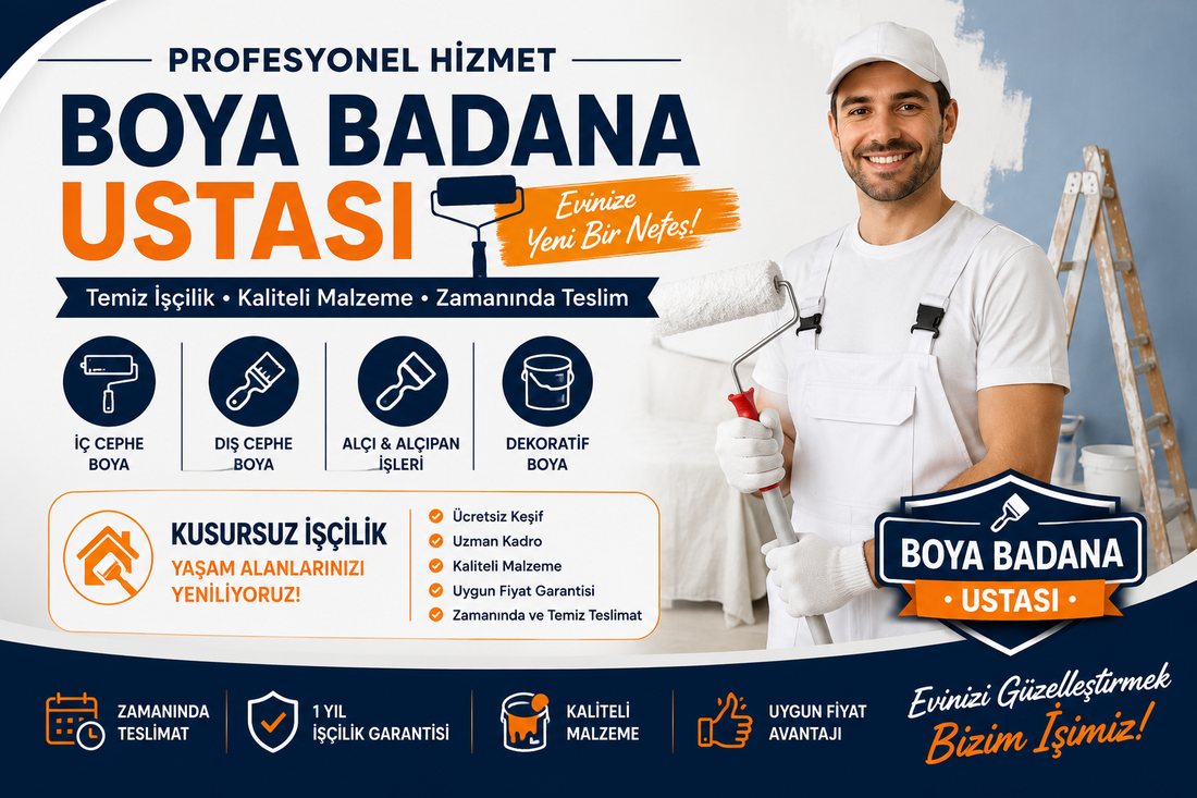 Buca boya badana ustası – profesyonel boyacı